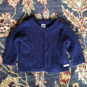JANIE & JACK cable-knit cardigan